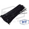 JAPRO Kabelių raištis 300x4,8mm juoda UV atspari Jawal 813 TZ-30/5 BK pakuotė 100vnt.