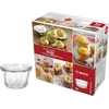 Jata WECK Round Rim Jar Muffin 165 ml, 6 vnt.