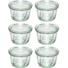 Jata WECK Round Rim Jar Muffin 165 ml, 6 vnt.