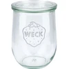 Jata WECK apvalus stiklainis Tulip 1,0 l, 4 vnt. rinkinys