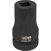 JCB 1" smūginis lizdas ant 19 mm kvadrato (4 taškai)