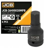 JCB Impact antgalio lizdas 3/4" 20 mm (6 taškai)