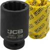JCB JCB Giluminis smūginis antgalis 3/4'' Cr-Mo 12 briaunų 36mm