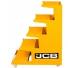 JCB Mobilus ekspozicinis stovas lentyninis 1350x1000x400mm 5 lentynos iki 300kg