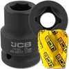 JCB Smūginė galvutė 3/4'' 17mm (šešiabriaunė)