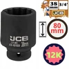 JCB Nasadka smūginis gili 3/4" 38mm (12-kątna)