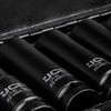 Smūginių sukimo galvučių komplektas JCB 4107-5MPB; 1/2''; 10-24 mm; 10 vnt.