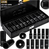Smūginių sukimo galvučių komplektas JCB 4107-5MPB; 1/2''; 10-24 mm; 10 vnt.