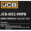 JCB JCB NASADKI UDAROWE DŁ.kpl. 14el.1'' 12-KĄT. (22-60mm)