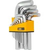JCB Imbustų raktų rinkinys, colių, 13 vnt. (1/16-3/4'')