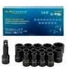 JCB Smūginių galvučių rinkinys 1/2" 16 vnt. (6 kampų) (8-27 mm)