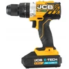 JCB 18V gręžtuvas-suktuvas su 4.0Ah baterija