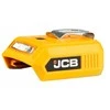 JCB akumuliatorinis adapteris su LED žibintuvėliu