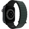 Jcpal „FlexDuo“ dirželis, skirtas „Apple Watch“ 38/40/41 mm, juodas/žalias