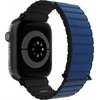 Jcpal Dirželis FlexDuo do Apple Watch 38/40/41 mm juoda/tamsiai mėlyna