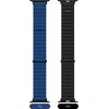 Jcpal Dirželis FlexDuo do Apple Watch 38/40/41 mm juoda/tamsiai mėlyna