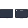 Dėklas Jcpal MacGuard 2in1 odos rinkinys, skirtas MacBook Air 15" M2 Midnight