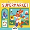 Jedność Eime apsipirkti. Supermarketas