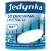 Jedynka alkidiniai emalio dažai medienai ir metalui, matinės juodos spalvos, 0,36 l