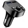 Jellico F10 Bluetooth 5.0 FM / MP3 siųstuvas + automobilio greitasis įkroviklis 2x USB QC 3.0 3.1A LED juodas