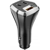 JELLICO car charger F15 PD 88,5W 2xUSB-C + 1xUSB QC3.0 Juodas