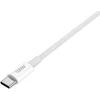 Jellico B22 Super ātrs universāls USB-C uz USB-C datu un ātrās PD 100W 20V/5A uzlādes kabelis 1m Balts