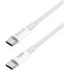 Jellico B22 Super ātrs universāls USB-C uz USB-C datu un ātrās PD 100W 20V/5A uzlādes kabelis 1m Balts