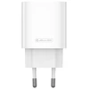 JELLICO sieninis įkroviklis EU53 PD 30W 1xUSB-C + laidas USB-C - USB-C Baltas