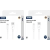 Jellico B1 Izturīgs-Mīksts Universāls USB uz USB-C Datu &amp; Ātrās uzlādes PD 20W Kabelis 1m Balts