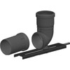 Jeremias Trumpa alkūnė 80mm su atrama ir sriegiuotu šautuvu JEREMIAS 130-PP1234080