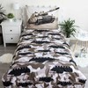 Jerry Fabrics Tank Vaikiška paklodė su guma, 90x200+25 cm
