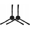 JETtools 2x Šepetys Šoninis Valymo Šepetėlis Xiaomi Mi Robot Mop 1c Stytj01zhm / Juoda