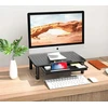 JETtools ND32_K672J K672J Staliukas nešiojamajam kompiuteriui, spausdintuvui, monitoriui su reguliavimu