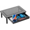 JETtools ND32_K672J K672J Staliukas nešiojamajam kompiuteriui, spausdintuvui, monitoriui su reguliavimu