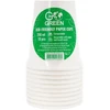Jetworld Gogreen Go Žalios ekologiškos stiklinės 250 ml 10 vnt. baltos