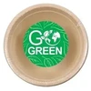 Jetworld Gogreen kompostuojami cukranendrių dubenėliai Go Žalias 360ml 10vnt/0,08kg
