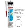 Jetworld Sanitarinis silikoninis hermetikas CERESIT CS25 102, marmuro baltos sp., 280 ml