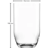 JetWorld Szklanka, 390 ml, Tone, 4 vnt. (SH-124608)