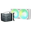 TRYX PANORAMA SE ARGB 240 All-in-One Liquid Cooler, 3D-AMOLED Ekranas – 240mm, baltos spalvos