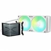TRYX PANORAMA SE ARGB 240 All-in-One Liquid Cooler, 3D-AMOLED Ekranas – 240mm, baltos spalvos