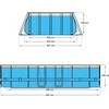 JiLong Sodo baseinas JILONG Super Rattan 427x275x100 cm