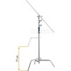 Jinbei C-stand CK3 apšvietimo stovas su rankena