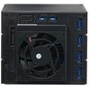 Jj Computer JOUJYE JJ-N-46TM unterstuetzt SATA3/SAS3 mit bis zu 12Gbps und kann bis zu 4 x 6,4cm/8,9cm 2,5 col./3,5 col. HDD/SSD beherbergen