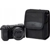 Kameros dėklas - JJC OC FX1 Compact Camera Pouch, poliesteris, reguliuojama juosta, juoda