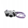 JJC Dirželis Na Szyję Ramię Do Aparatu Retro Kodak Agfa Leica Fujifilm Canon Nikon / Cpc-lps / Violetinis