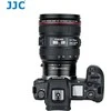 Adapteris - JJC CA EF_RF objektyvo tvirtinimo adapteris (Canon EF, RF, aliuminio lydinys, juodas)
