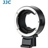 Adapteris - JJC CA EF_RF objektyvo tvirtinimo adapteris (Canon EF, RF, aliuminio lydinys, juodas)