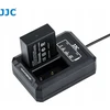 JJC Dvigubo kanalo dvigubas USB įkroviklis, skirtas „Fuji NP-W126 / NP-W126s“