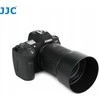 JJC ET 77 objektyvo gaubtas RF 85 mm F2 makrokomandas