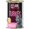 JOHN DOG For cats kalakutiena Mousse – šlapias kačių maistas – 400g